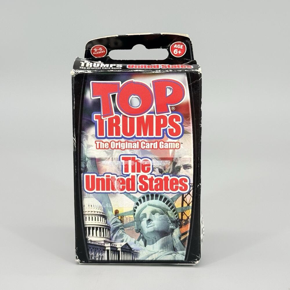 Top Trumps The United States War Card Game All 50 States Complete